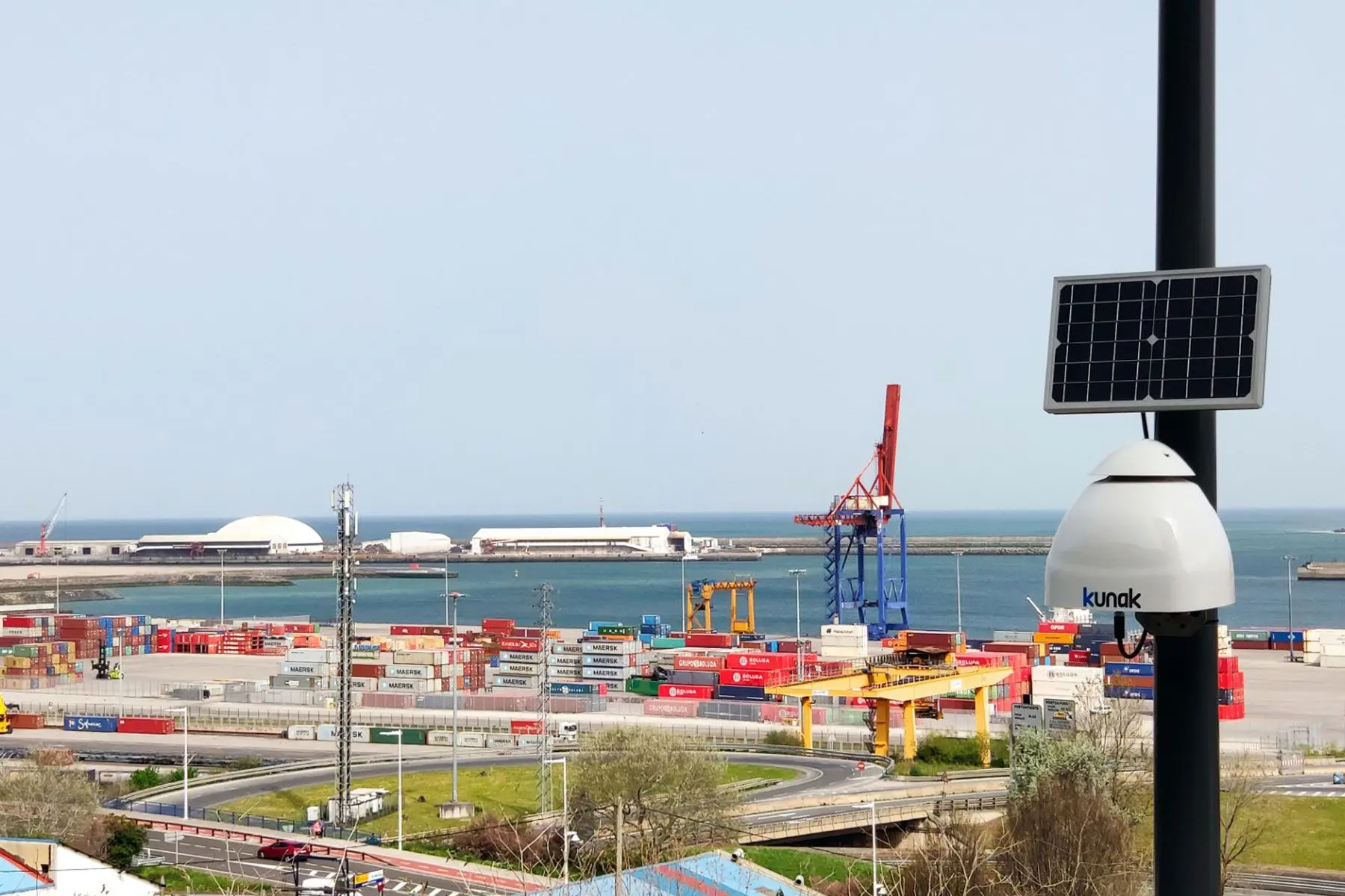 Air quality control in ports - Kunak