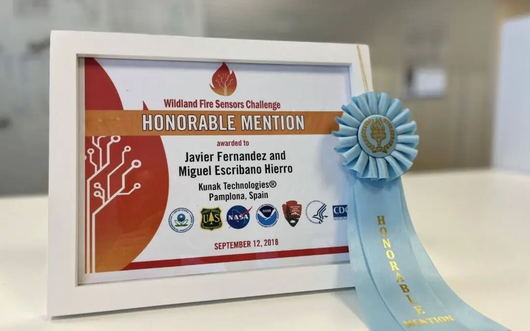 Kunak receives US EPA Honorable Mention for the Wildland Fire Sensors Challenge