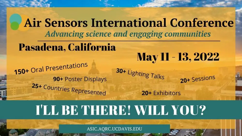 Kunak, referencia en medición de la calidad del aire, estará presente en la Air Sensors International Conference (ASIC) 2022