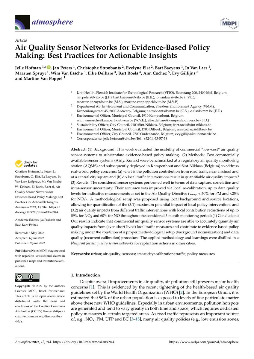 Air-Quality-Sensor-Networks-for-Evidence-Based-Policy-Making-Best-Practices-for-Actionable-Insights Air Quality Sensor Networks for Evidence-Based Policy Making: Best Practices for Actionable Insights
