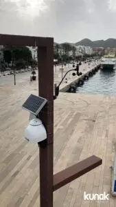 Medicion de la calidad del aire en puertos maritimos de Illes Balears