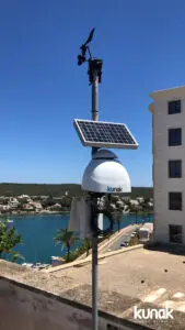 Medicion de la calidad del aire en puertos maritimos de Illes Balears