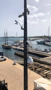 Medicion de la calidad del aire en puertos maritimos de Illes Balears
