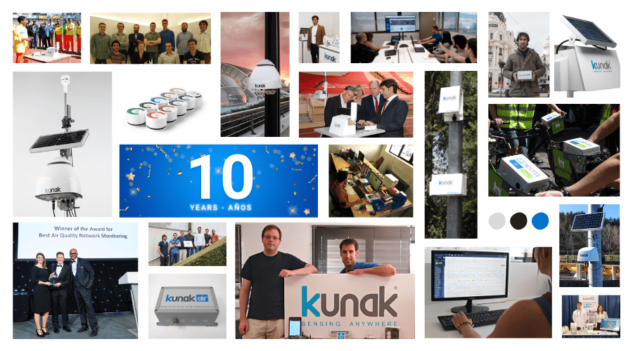 Kunak’s 10th anniversary, a decade of reliable air quality monitoring solutions