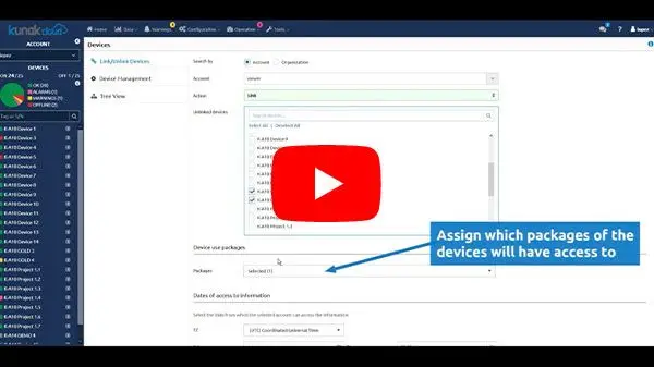 Account and device management