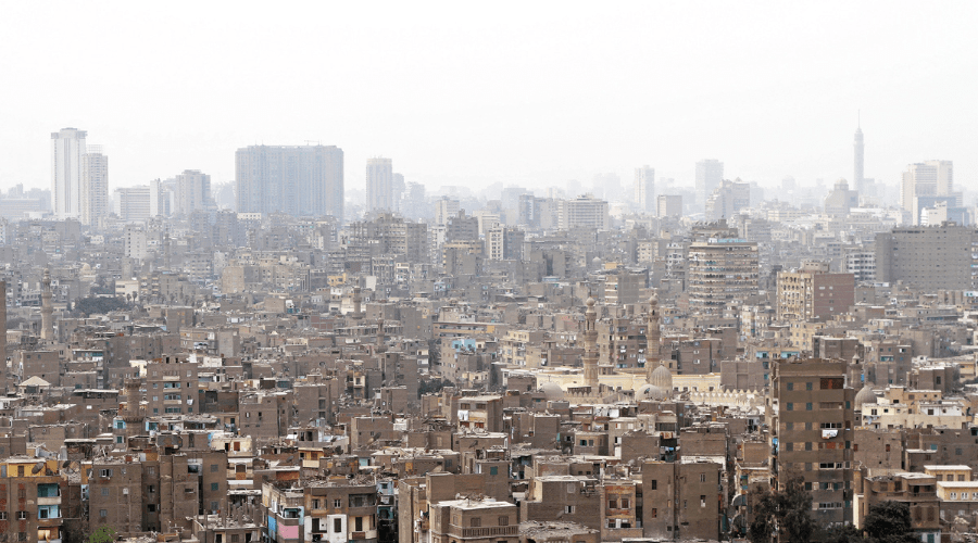 Contaminación del aire en slums