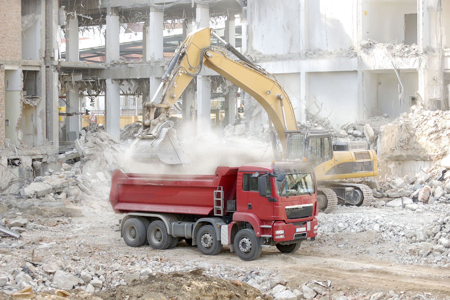 Environmental impact of construction works - Kunak
