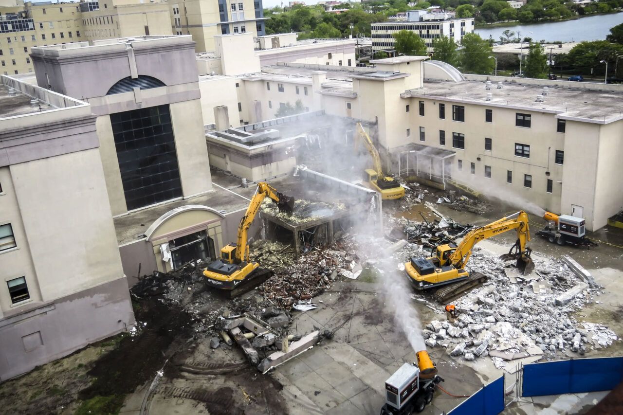 Air pollution from construction sites - Kunak