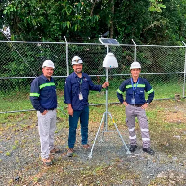 Red de vigilancia ambiental en la mina de cobre de First Quantum Minerals - Kunak
