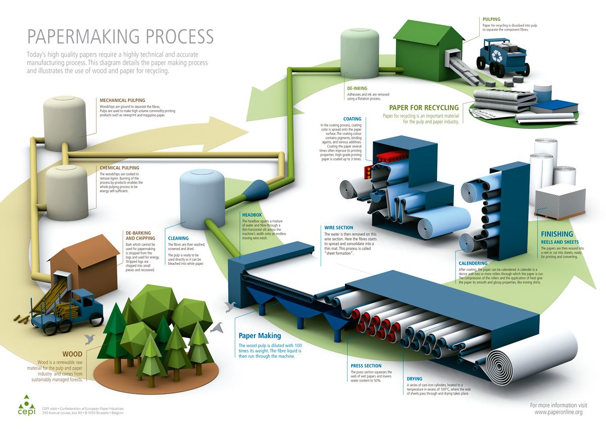 Environmental impact of the paper industry, from pollution to solution ...