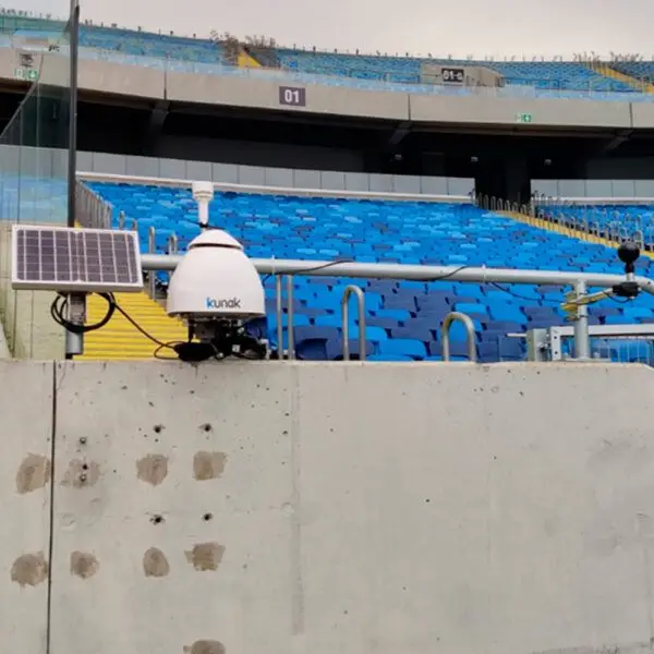 Air quality monitoring in formula E Berlin E-Prix 2021 - Kunak