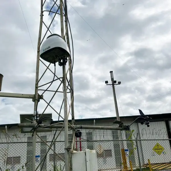 Dust monitoring network at Barrick's Pueblo Viejo gold mine - Kunak