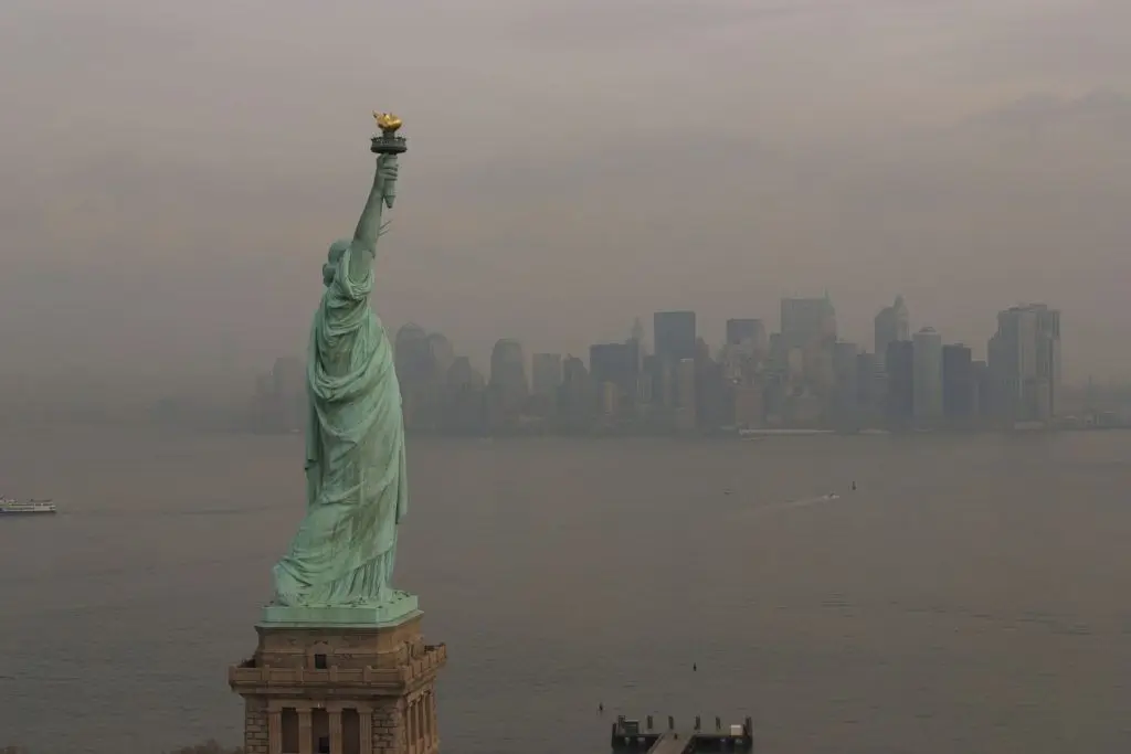 Air pollution in New York - Kunak