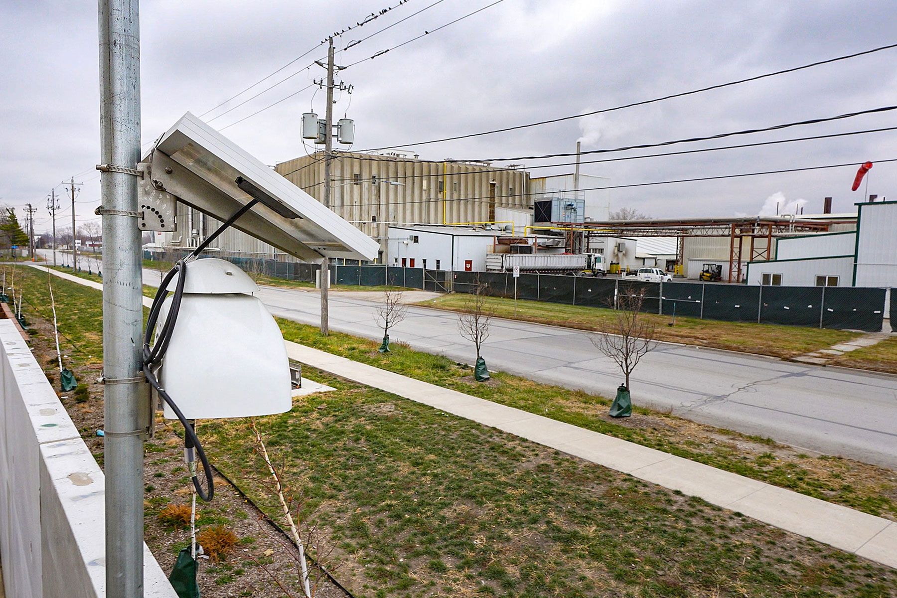 Odor Pollution Control Network in Des Moines, Iowa