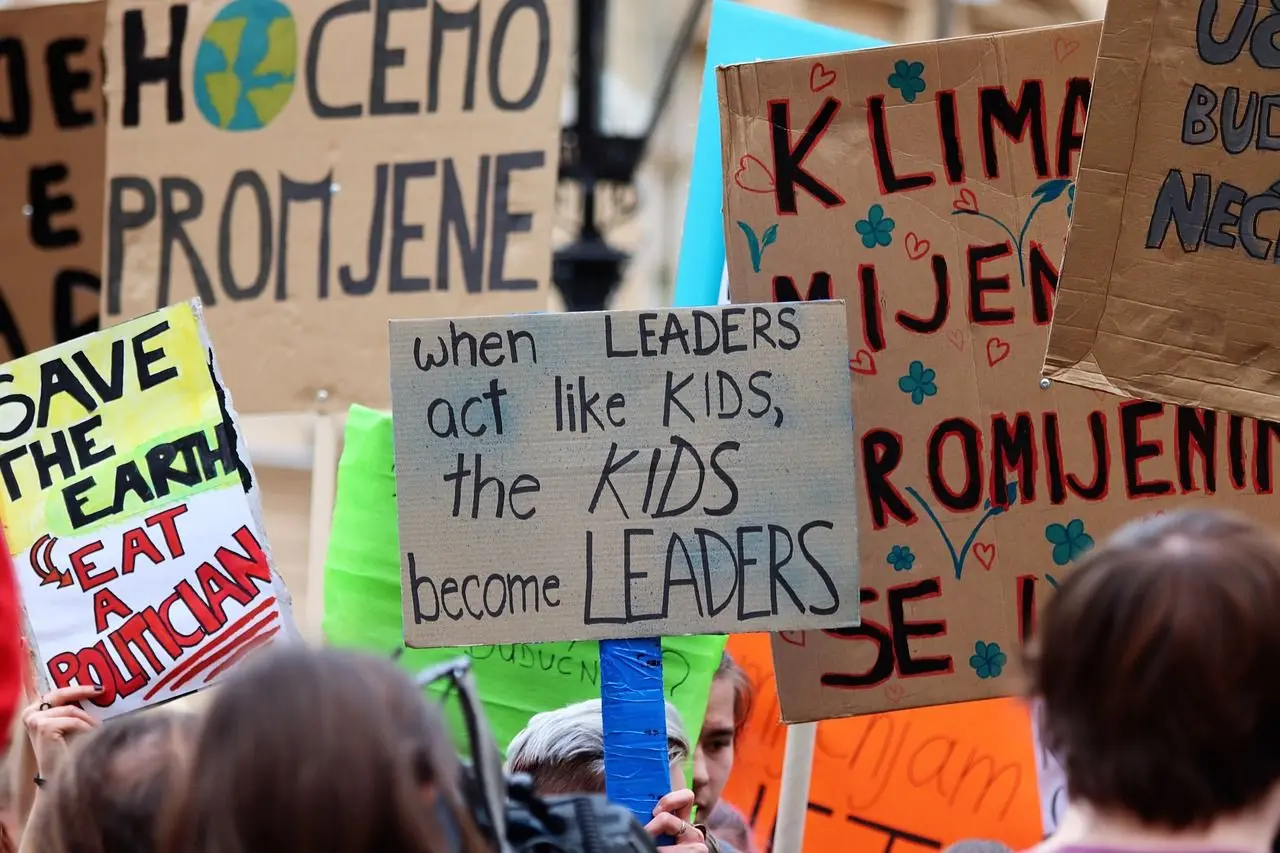 Huelga escolar por el cambio climático - Kunak