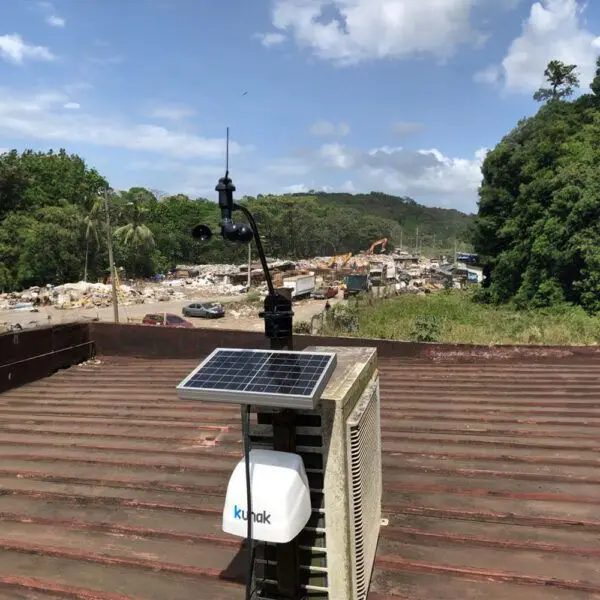 Control de emisiones de olores y material particulado en el vertedero Cerro Patacón en Panamá