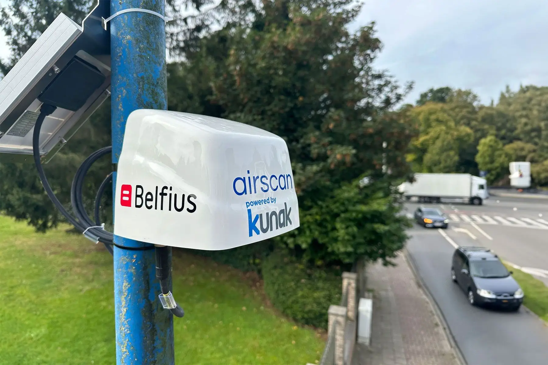 Proyecto Pure Cities Innovación tecnología y sostenibilidad urbana en Bélgica de la mano de Airscan y Kunak