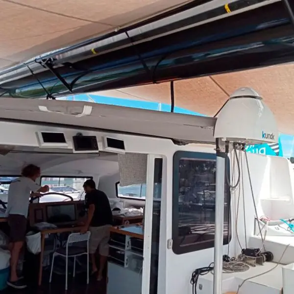 Estudio de la contaminación atmosférica en el océano Gwad’Air - Kunak