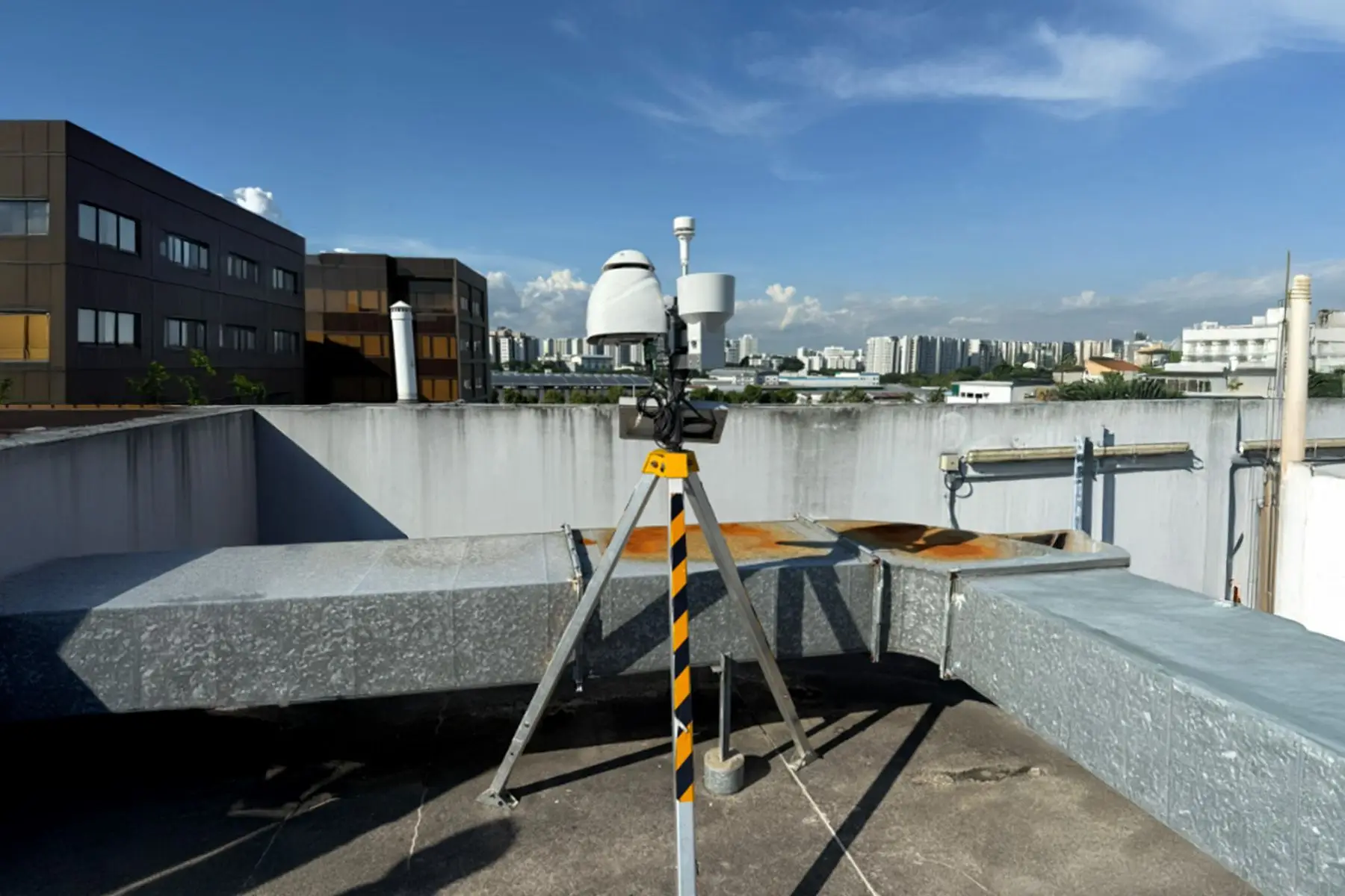 Análisis de la calidad del aire en una planta de procesamiento de alimentos en Singapur - Kunak