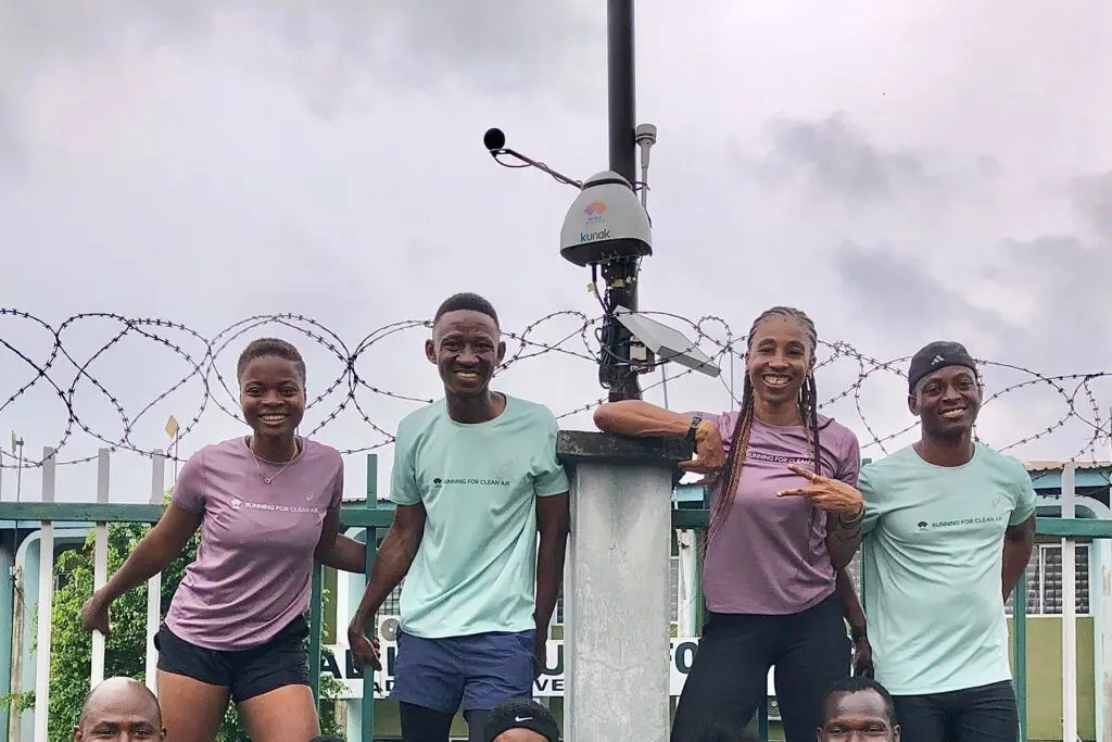 Air pollution control at the Lagos Marathon - Kunak
