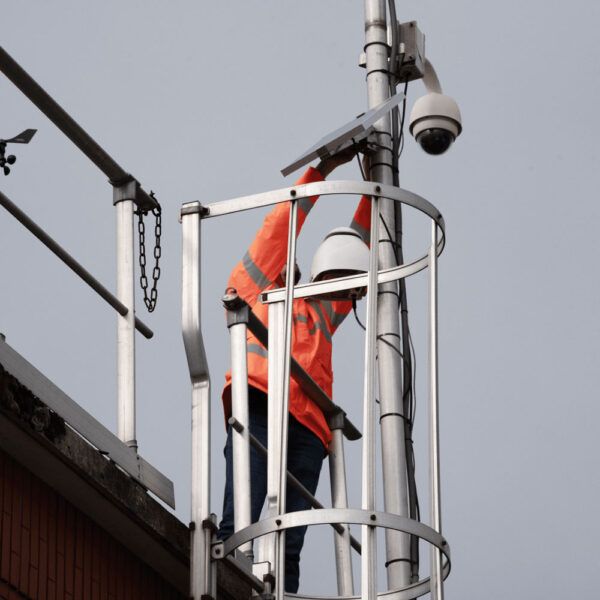 Monitorización de calidad del aire en el puerto de Le Havre para medir contaminantes en tiempo real - Kunak