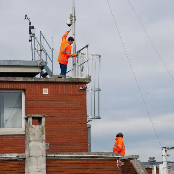Monitorización de calidad del aire en el puerto de Le Havre para medir contaminantes en tiempo real - Kunak