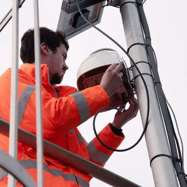 Monitorización de calidad del aire en el puerto de Le Havre para medir contaminantes en tiempo real - Kunak