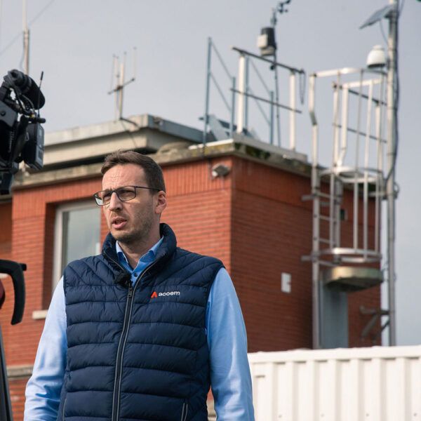 Monitorización de calidad del aire en el puerto de Le Havre para medir contaminantes en tiempo real - Kunak