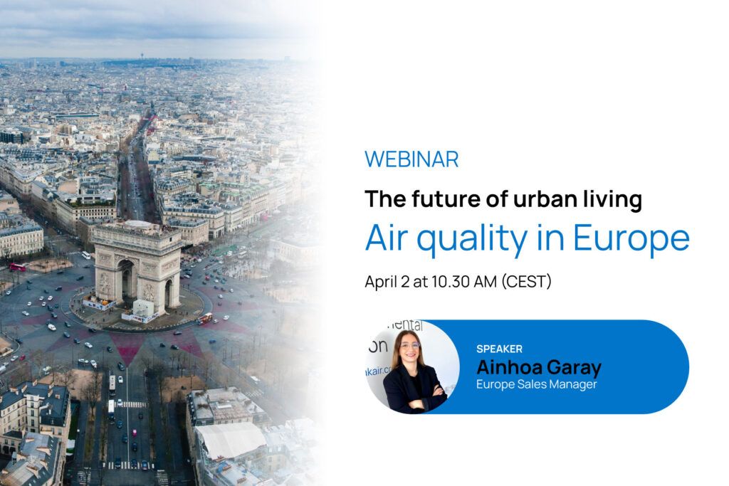 Webinar: Urban air quality in Europe - The future of urban living - Kunak