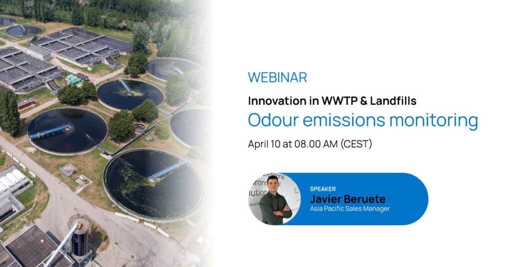Webinar: Odour emissions monitoring in landfills and WWTP