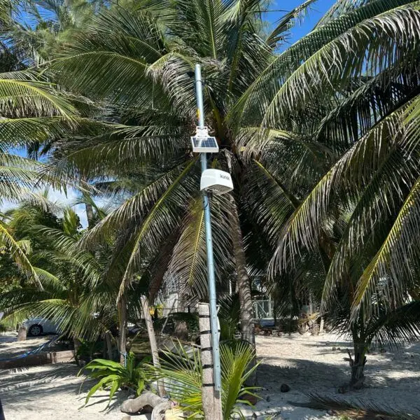 Sargasso toxic gas monitoring by Kunak in the Caribbean for environmental and tourism protection