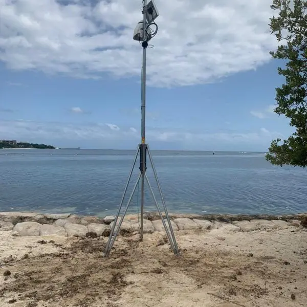 Sargasso toxic gas monitoring by Kunak in the Caribbean for environmental and tourism protection