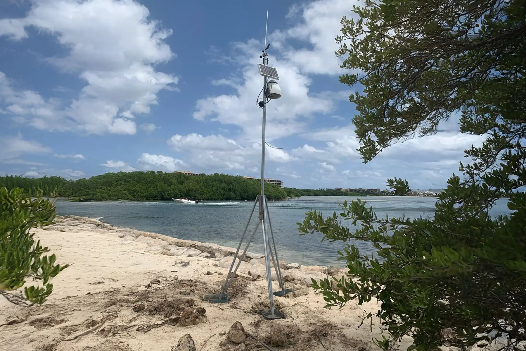 Sargasso toxic gas monitoring by Kunak in the Caribbean for environmental and tourism protection - Kunak