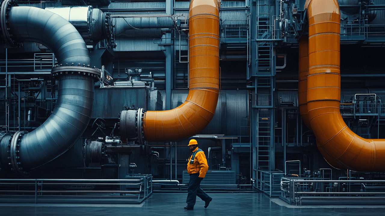 En sectores como la industria química, el LDAR adquiere una dimensión adicional de seguridad laboral. - Kunak