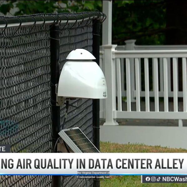 Monitorización de la calidad del aire en el corredor de centros de datos de Virginia - Kunak
