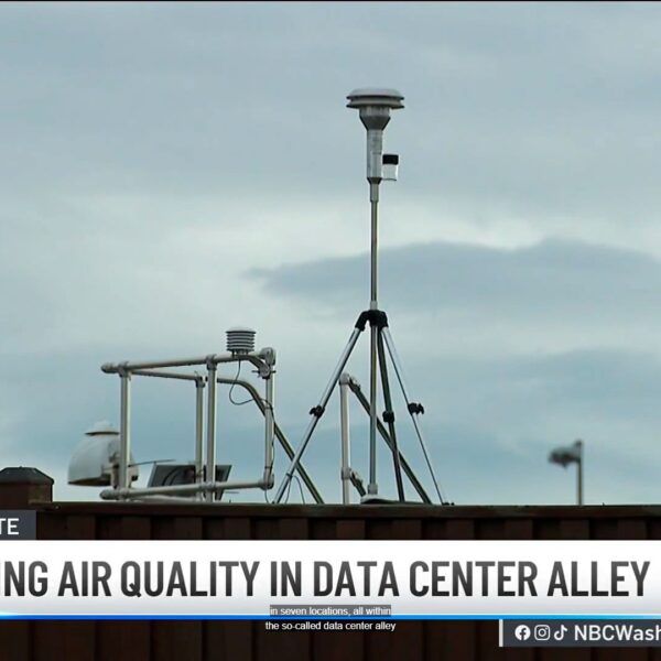 Monitorización de la calidad del aire en el corredor de centros de datos de Virginia - Kunak